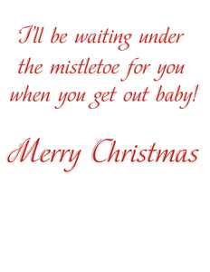 Naughty Christmas Card