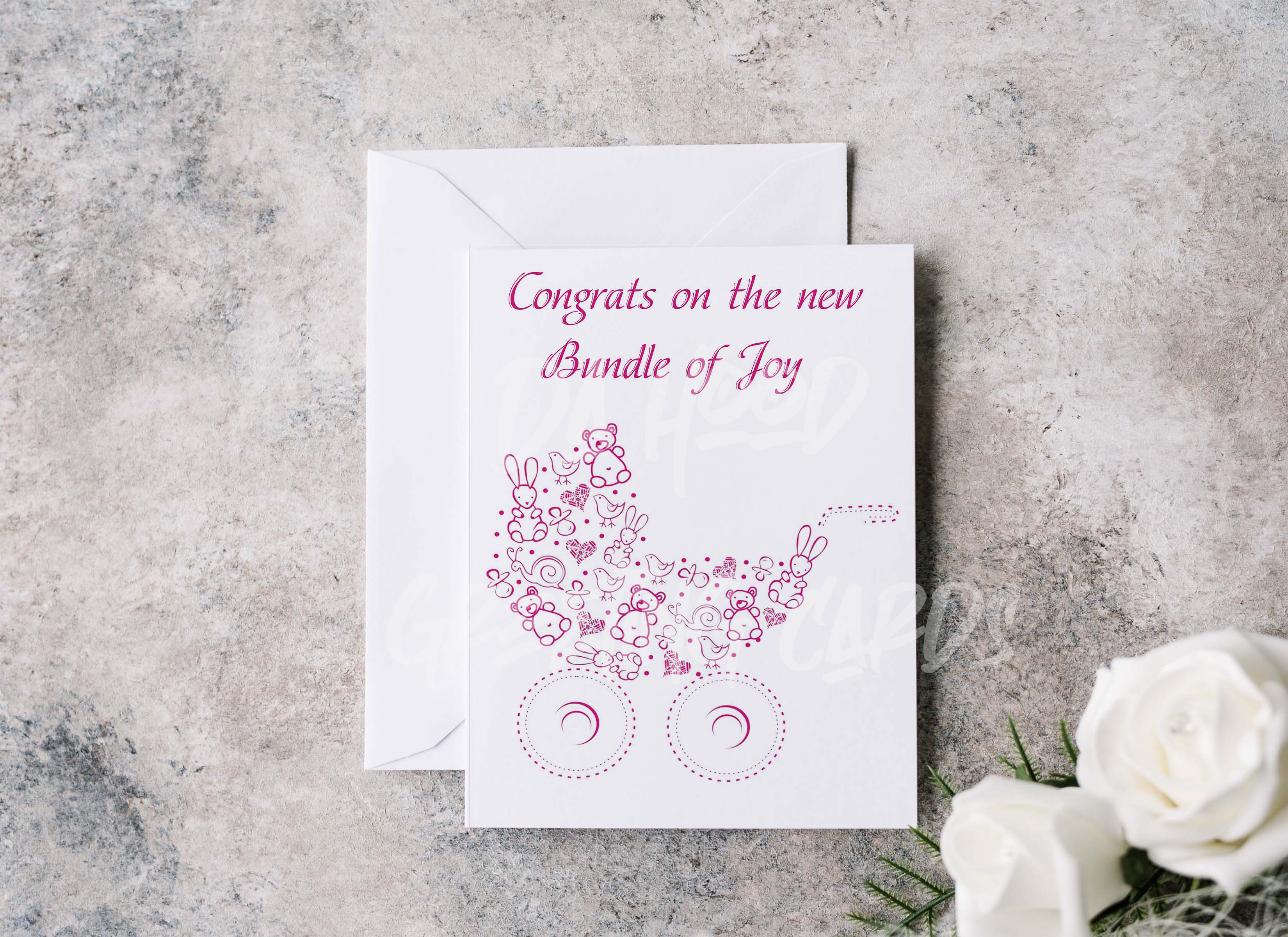 Congratulations on the Baby Card