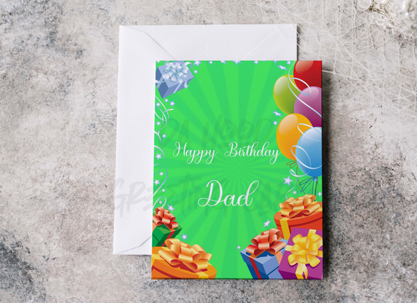 Happy Birthday Card (Dad)