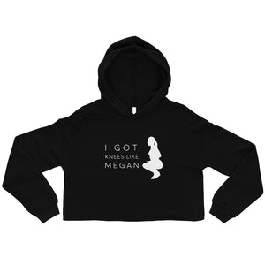 Knees Like Megan Crop Hoodie